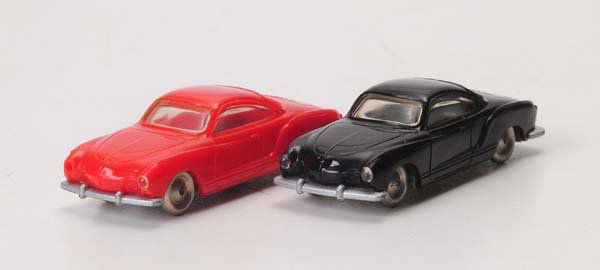 Lego: Lego, 2x Karmann Ghia, Denmark, plastic, condition 1, Beschreibung: Lego, 2x Karmann Ghia, Denmark, je 5,5 cm, Kunststoff, Z 1, (2625)