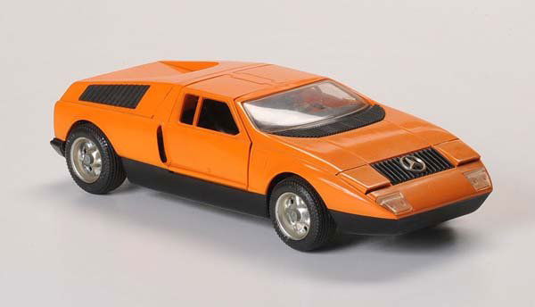 Schuco: Schuco, Mercedes C111, W.-Germany, plastic, battery drive not checked, condition 2+ Deutsche Beschreibung: 1 Schuco, Mercedes C111, W.-Germany, 26cm, Kunststoff, Elektroantrieb nicht geprüft, Z 2+ (