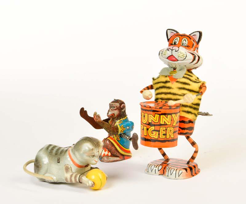 Marx, Koehler u.a., Funny Tiger, Affe + Katze (1 of 2)
