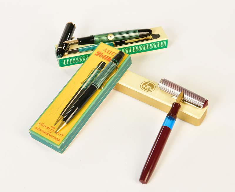 Pelikan, 2 Fueller + 1 Drehbleistift (1 of 1)