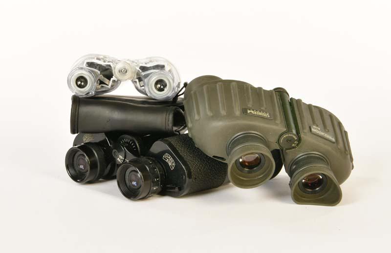 Steiner, Hensoldt u.a., 3  Fernglaeser 7x18 + 2x 8x30 (1 of 1)