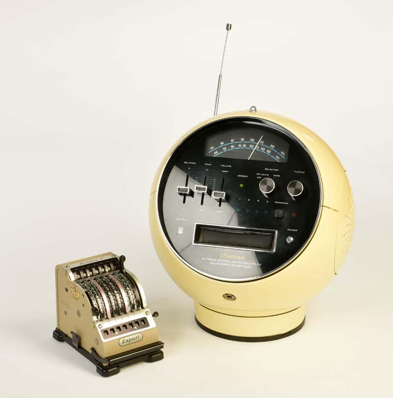 Weltron, Spaceball Radio mit 8 Spur Kassettendeck + (1 of 1)