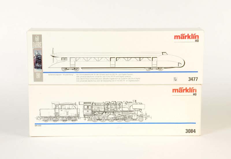 Maerklin, Lok 3084 + Schienenzeppelin 3477 (1 of 1)