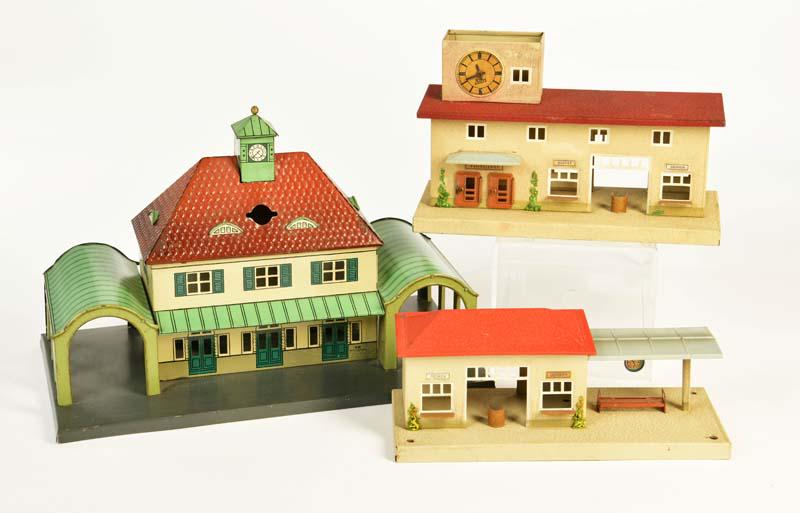 Bub + Kibri, 3 Bahnhoefe (1 of 1)