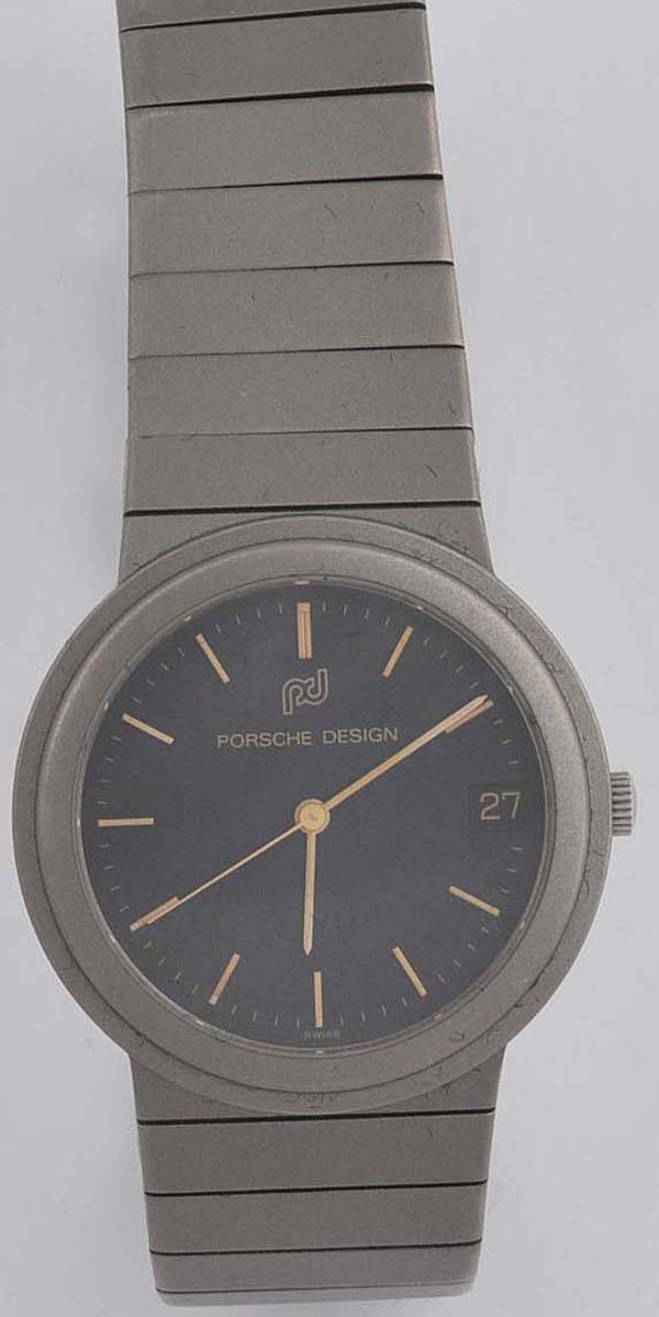 Porsche: IWC/ Porsche Design, Titan Watch, diameter 25mm, very good condition IWC/ Porsche Design, Titan Uhr, Durchmesser 25mm, sehr guter Zustand