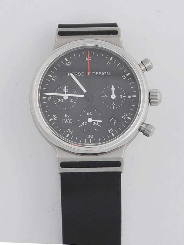 Porsche: IWC/Porsche Design, Small Chronograph, very good condition IWC/Porsche Design, Kl. Chronograph, sehr guter Zustand