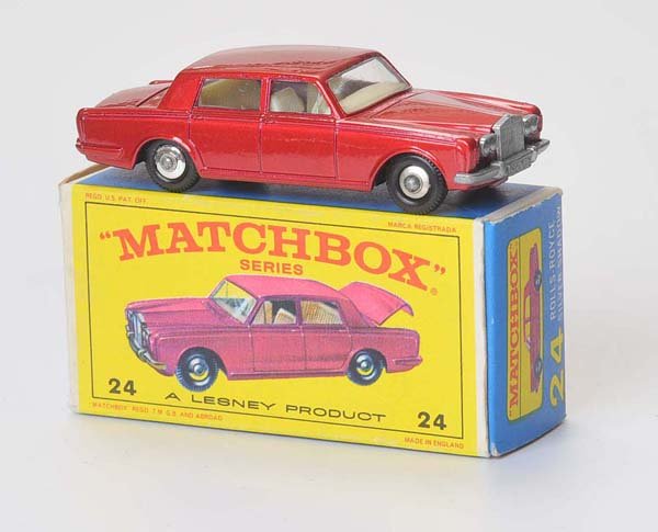 Matchbox: English Description: Matchbox, Rolls Royce Silver Shadow, England, 1:64, diecast, original box condition 1-, condition 1 Deutsche Beschreibung: Matchbox, Rolls Royce Silver Shadow, England, 1:64, Druc