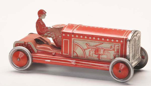 Schuco: English Description: Greppert & Kelch, Tractor, Germany prewar, tin, condition 1, Deutsche Beschreibung: Greppert & Kelch, Traktor, Germany VK, 14 cm, Blech, Z 1, (3009)