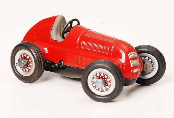 Schuco: English Description: Schuco, Studio Racer, US Z. Germany, 14cm, tin, windup ok, condition 1- Deutsche Beschreibung: Schuco, Studio Racer, US Z. Germany, 14cm, Blech, Uhrwerk ok, Z 1-, (439)