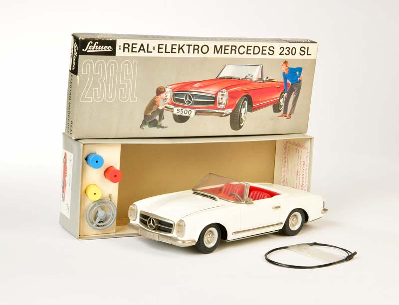 Schuco, Real 5500: Schuco, Real 5500, W.-Germany, tin, drive ok, box C 1, C 1