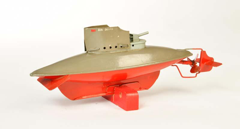 Sutcliffe, U-Boot "Sir Brian": Sutcliffe, Submarine "Sir Brian", England, tin, cw ok, min. paint d., C 1-2