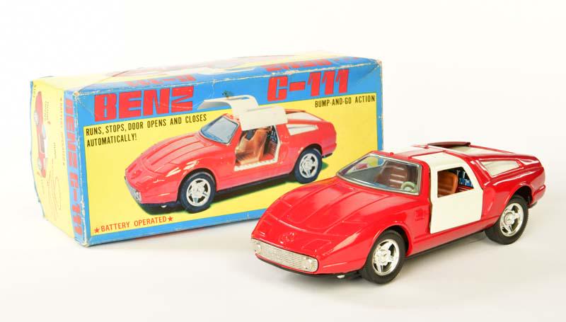 Shinsei, Mercedes Benz C-111: Shinsei, Mercedes Benz C-111, Japan, tin, bat. drive ok, box C 1-, C 1