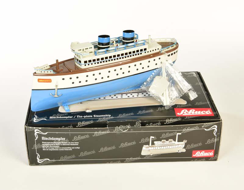 Schuco, Blechdampfer Queen II (1 of 1)