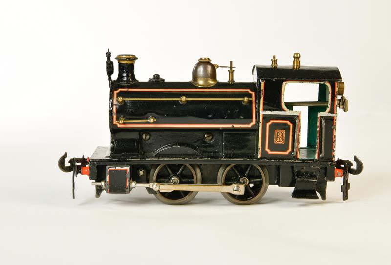 Carette, Lok 969/35 (1911-1914): Carette, Loco 969/35 (1911-1914), Germany pw, gauge 0, paint min. refinished, otherwise good condition