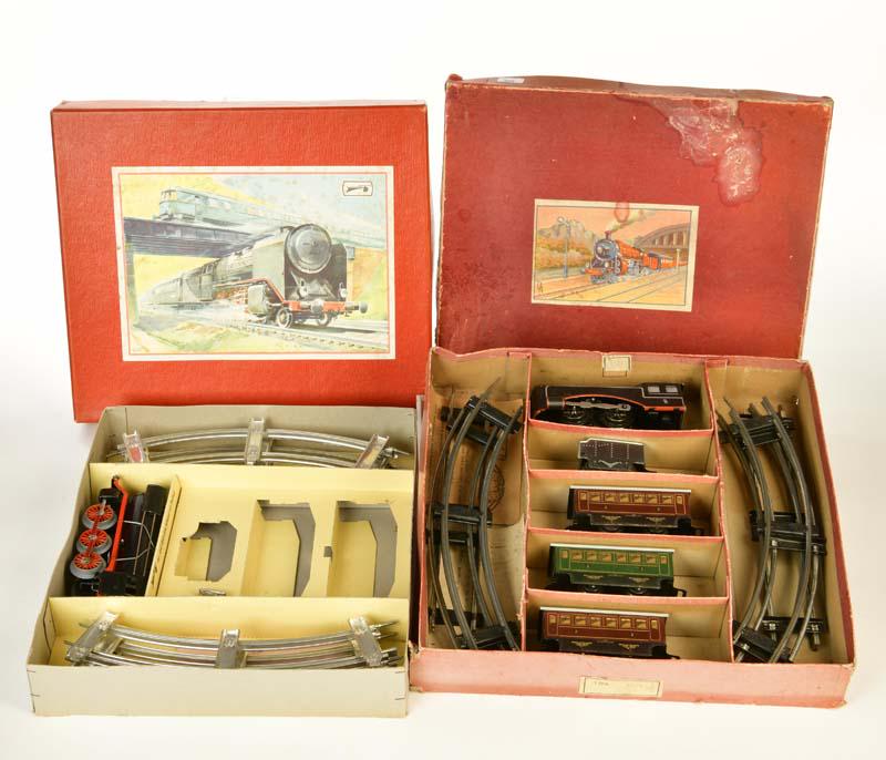 Beckh, 2 Zugpackungen, D-Lok + 3 Wagen / D-Lok (ohne (1 of 1)