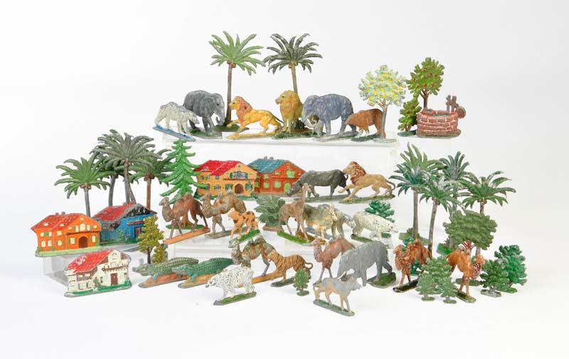 Schneider, Konvolut Tiere, Haeuser + Baeume (1 of 1)