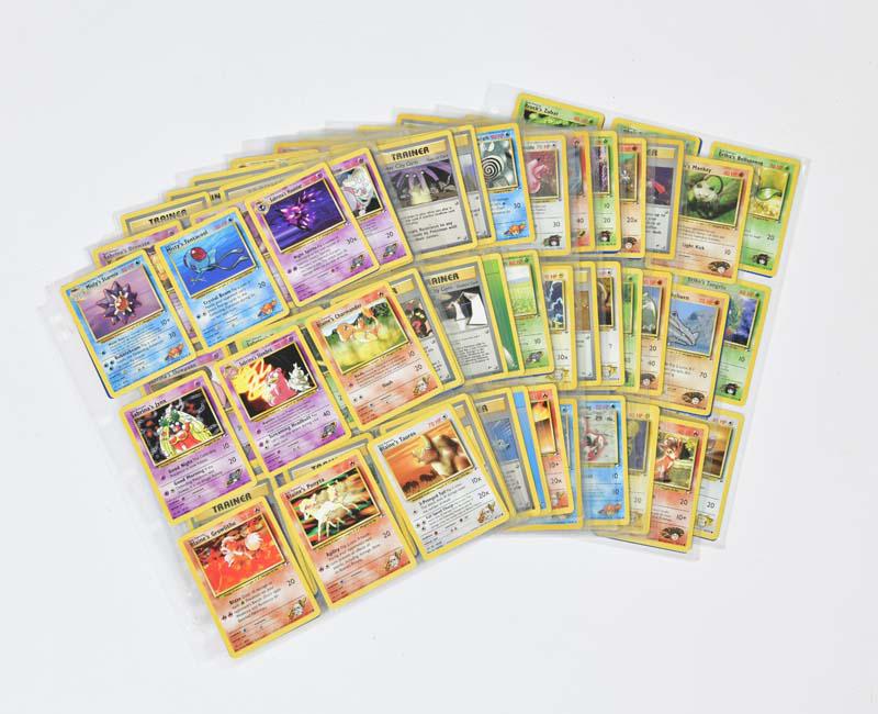 Pokemon, Konvolut Gym Heros & Gym Challenge Karten (1 of 1)