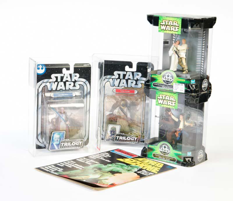 4 Star Wars Figuren Sets + Perry Rhodan Star Wars Heft (1 of 1)