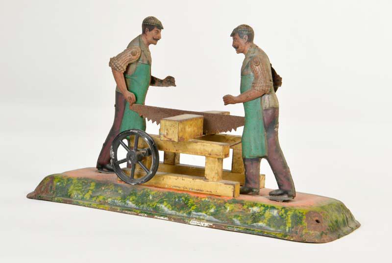 Bing, Antriebsmodell Maenner mit Saege (1 of 3)