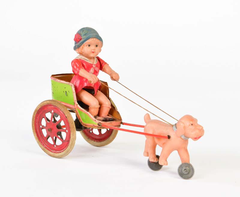 Hundekutsche mit Maedchen (1 of 3)