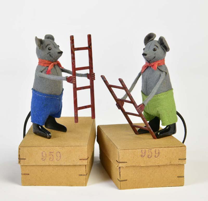 Schuco, 2x Maus mit Leiter (1 of 2)