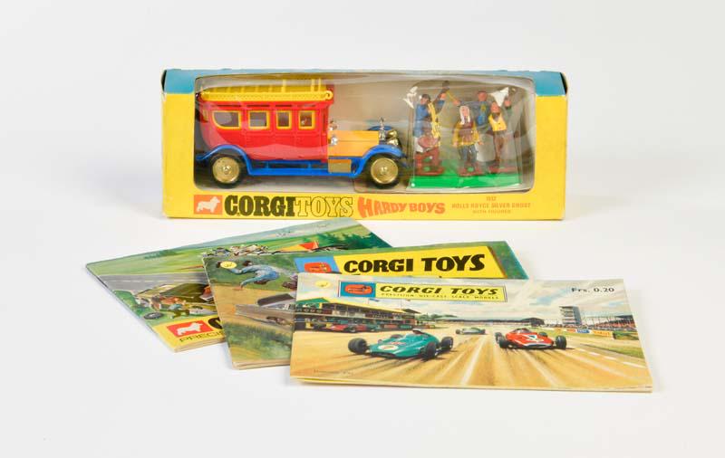 Corgi Toys, Hardy Boys Rolls Royce + 3 Kataloge (1 of 1)