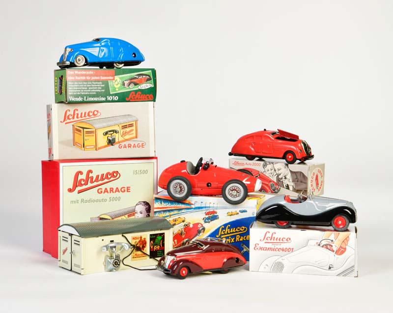Schuco, 6 Modelle ( 2x Garage + Radio Auto, Patent (1 of 1)