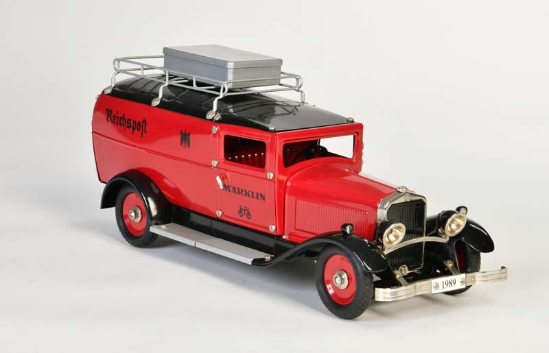 Märklin, Lieferwagen "Reichspost": Märklin, Delivery van "Reichspost", tin, cw ok, C 1