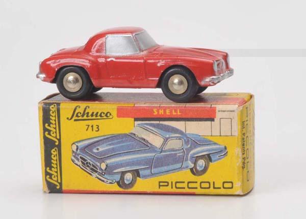 Schuco: Schuco, Piccolo 711 Mercedes Benz 190SL, West-Germany, diecast, original box condition 1-, condition 1, Deutsche Beschreibung: Schuco, Piccolo 711 Mercedes Benz 190SL, West-Germany, 5 cm, Druckguss, O