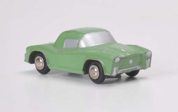Schuco: Schuco, Piccolo 716 NSU Fiat Spyder, West-Germany, diecast, condition 1-2, Deutsche Beschreibung: Schuco, Piccolo 716 NSU Fiat Spyder, West-Germany, 5 cm, Druckguss, Z 1-2, (2457)