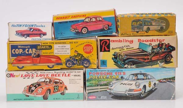 Original Box: Convolute empty boxes, Japan, condition 2+ Deutsche Beschreibung: Konvolut Leer Kartons, Japan, Z 2+(499)