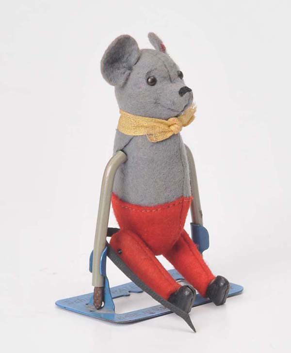 Schuco: Schuco, Dancing figure 'Little Tumbling Mouse', Germany, windup ok, condition 1 Deutsche Beschreibung: Schuco, Tanzfigur 'Kleine Purzelmaus', Germany, Uhrwerk ok, Z 1, (2214)