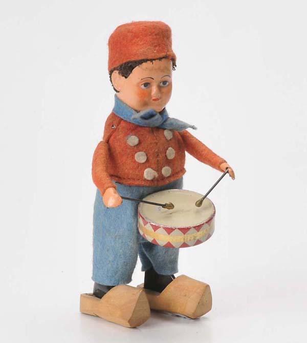 Schuco: Schuco, Dancing Figure, Dutchman, W.-Germany, 13cm, windup ok, condition 1- Deutsche Beschreibung: Schuco, Tanzfigur, Holländer, W.-Germany, 13cm, Uhrwerk ok, Z 1-, (3155)