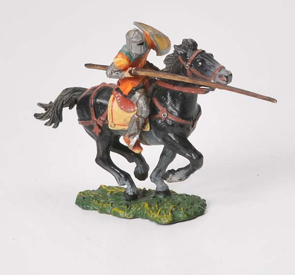 Elastolin: Elastolin, Norman Rider, W.-Germany, 7cm figure, painting 1, condition 1 Deutsche Beschreibung: Elastolin, Normannen Reiter, W.-Germany, 7cm Figur, Bemalung 1, Z 1, (1056)