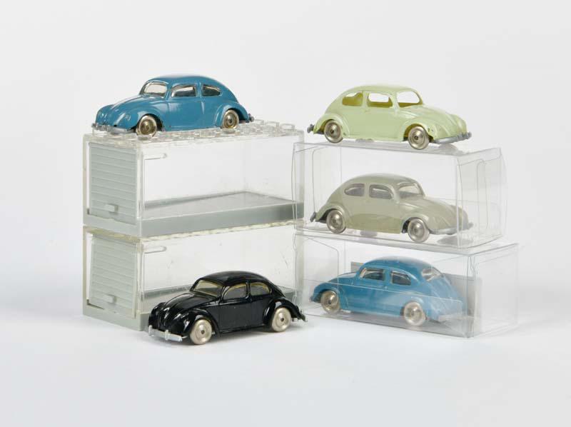 Lego, 5x VW Kafer + 2 Garagen (1 of 1)