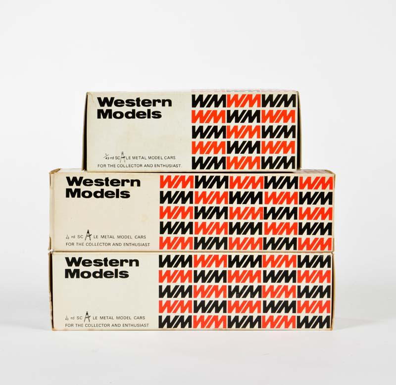 Western Models, 3 Rennwagen (1 of 1)