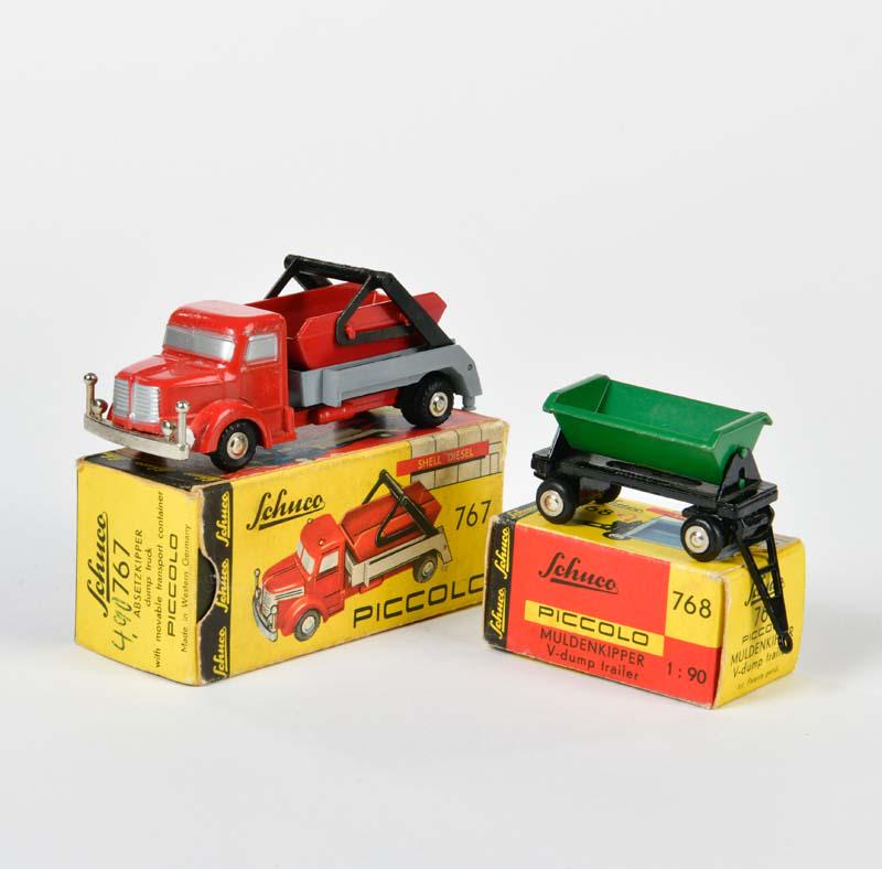 Schuco, Piccolo Abschleppwagen + Anhanger (1 of 1)