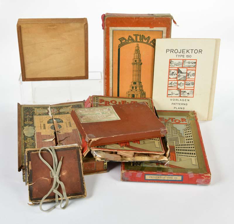 Konvolut Holzbaukasten, Lehrspiele u.a. (1 of 1)