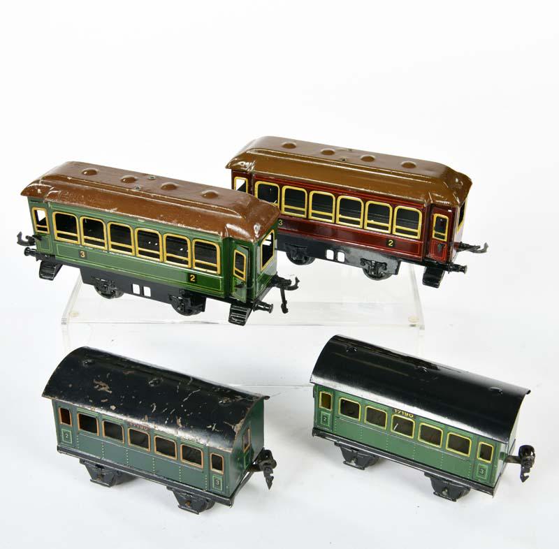 Bing, Marklin, 4 Personenwagen (1 of 1)