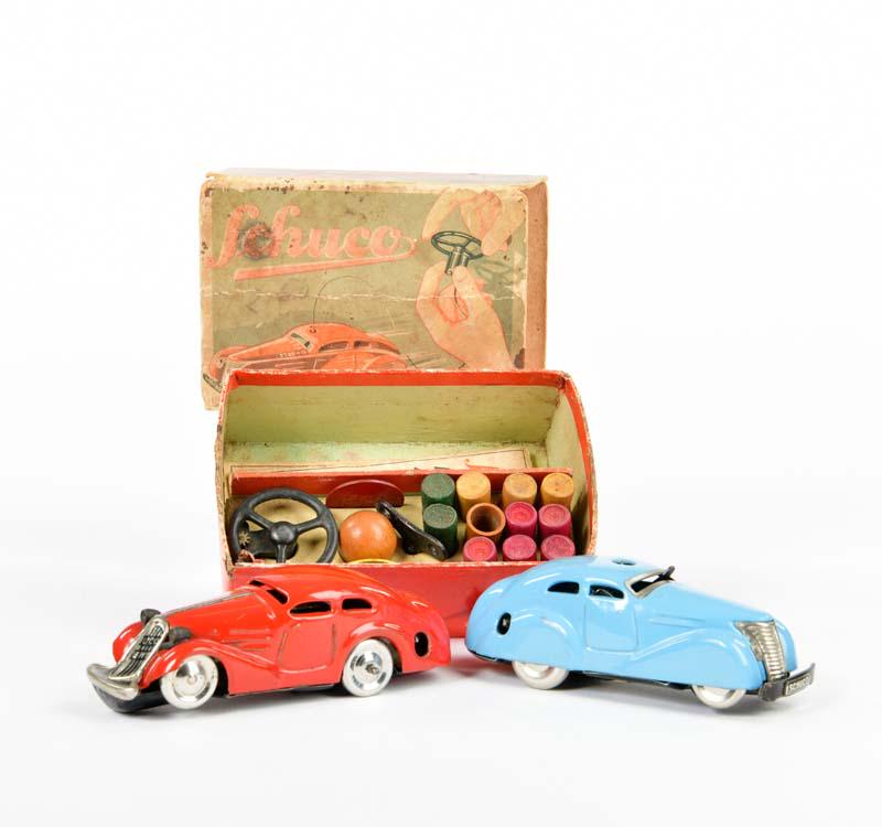 Schuco, Fernlenkautopackung + Patent Auto (1 of 3)
