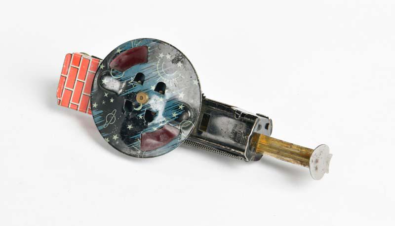 Arnold, Druckspiel Sternenbilder: Arnold, press game star images, US Z. Germany, 13 cm, tin, function ok, paint d., C 2