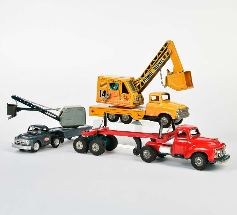 ASC, SSS u.a., 2x Power Shovel + Langholz LKW (1 of 1)