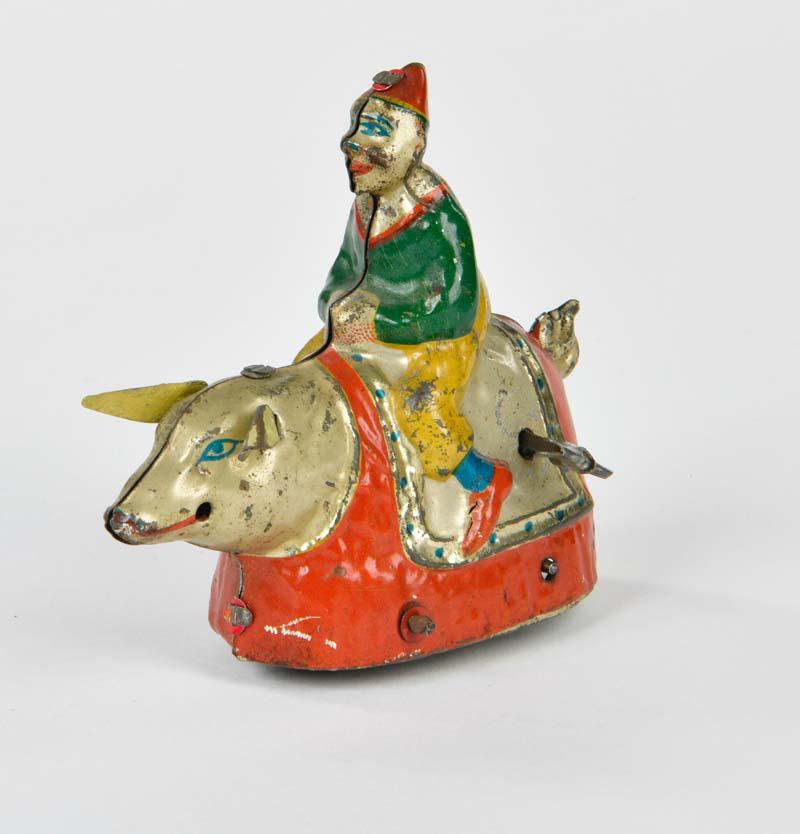 Clown auf Schwein (1 of 3)