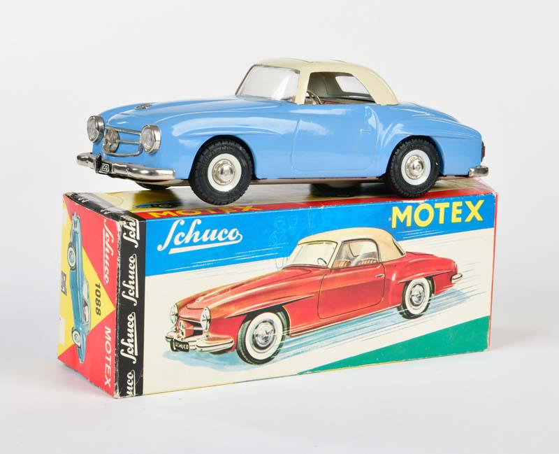 Schuco, Motex 1088: Schuco, Motex 1088, W.-Germany, 22,5 cm, tin, cw ok, box C 1-, C 1-