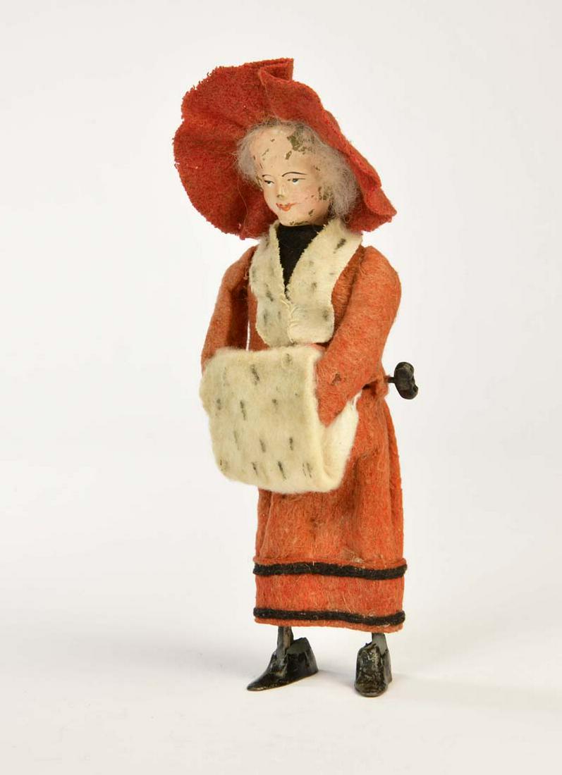 Fernand Martin, L' Entravee, Dame mit Muff (1 of 3)