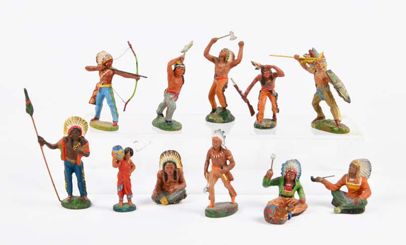 Elastolin u.a., 11 Indianer (1 of 1)