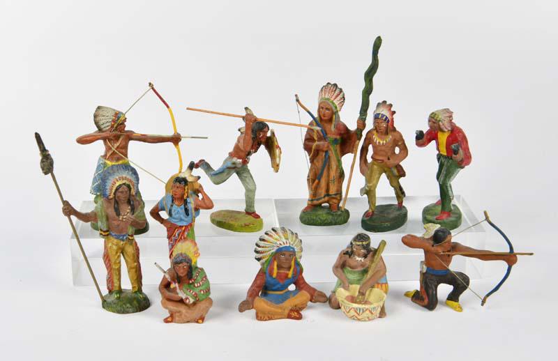 Elastolin u.a., 11 Indianer (1 of 1)