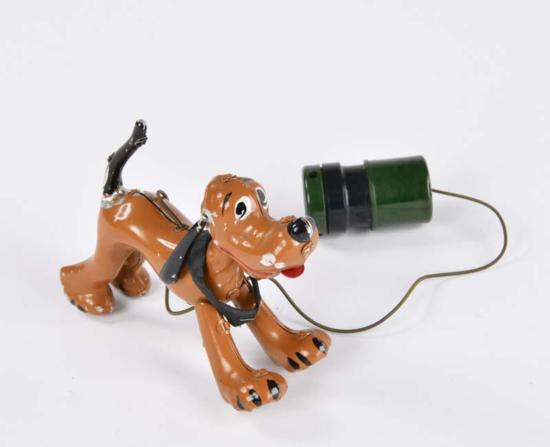 Bordoli, Pluto: Bordoli, Pluto, Italy, 13 cm, tin + bakelite, function not checked, paint d., C 2-