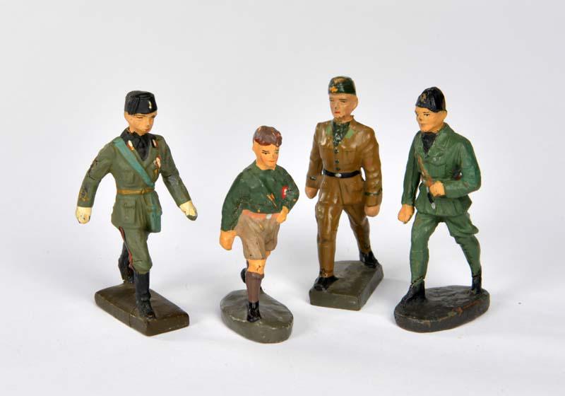 Elastolin/Lineol, 4 italienische Faschisten (1 of 1)