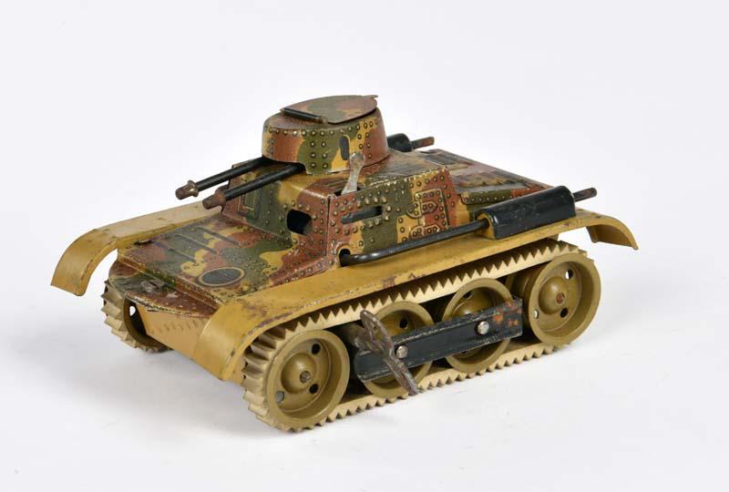 Panzer: Tank, Germany pw, 13 cm, tin, cw ok, paint d., C 2